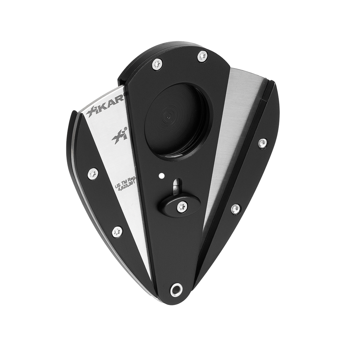 xikar-xi-xi-120-zigarrencutter-schwarz-alu-bis-60-ring image 2
