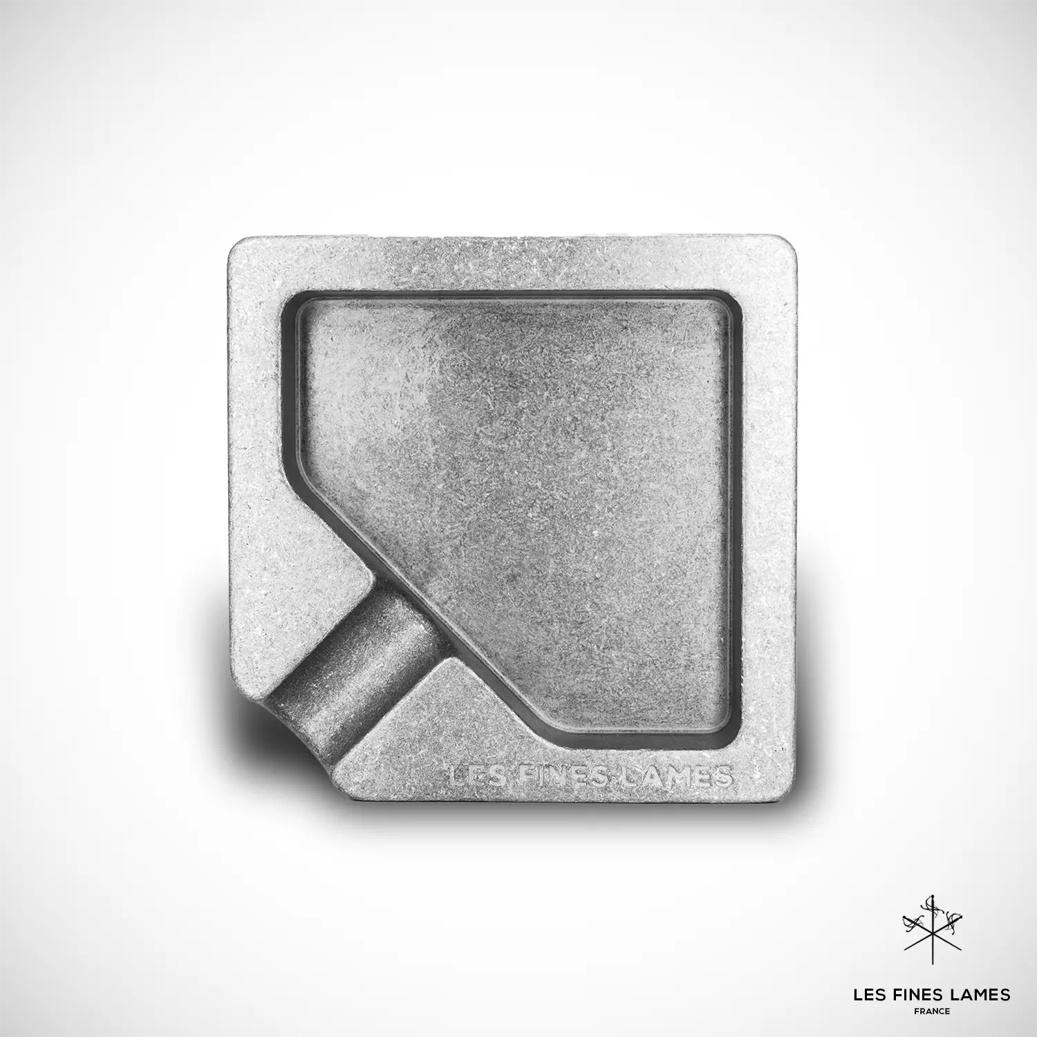 les-fines-lames-monad-zigarrenaschenbecher-aluminium-raw image 2