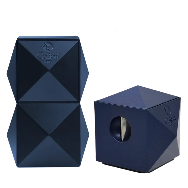 colibri-quasar-tischfeuerzeug-tischcutter-set-schwarz-triple-jet image 1