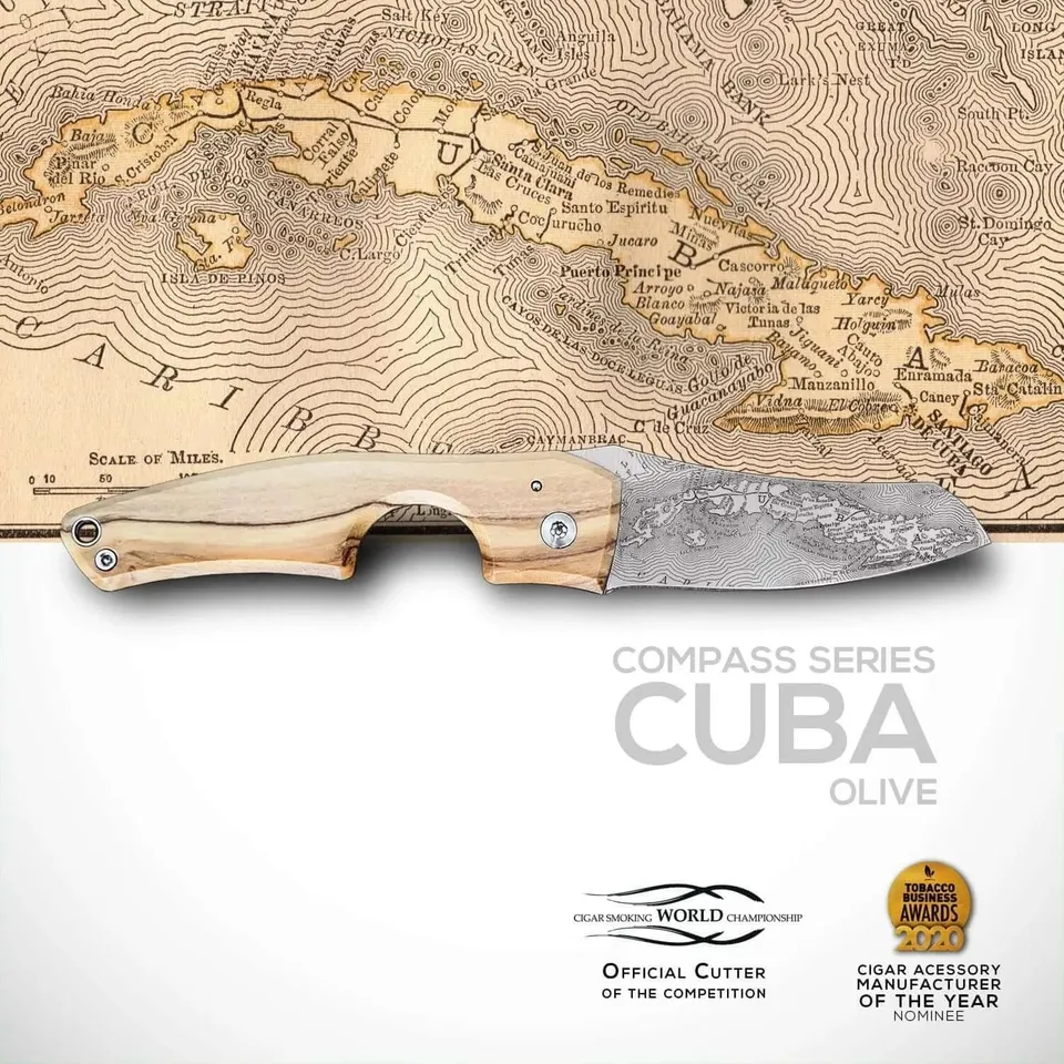 les-fines-lames-le-petit-zigarrenschneider-compass-cuba-olive-holz image 1