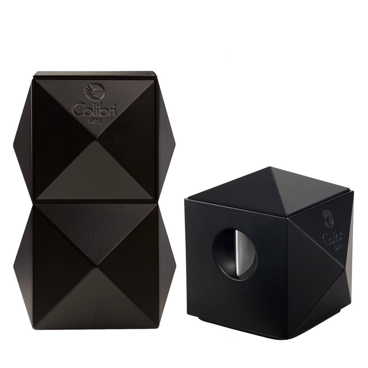colibri-quasar-tischfeuerzeug-tischcutter-set-schwarz-triple-jet image 2
