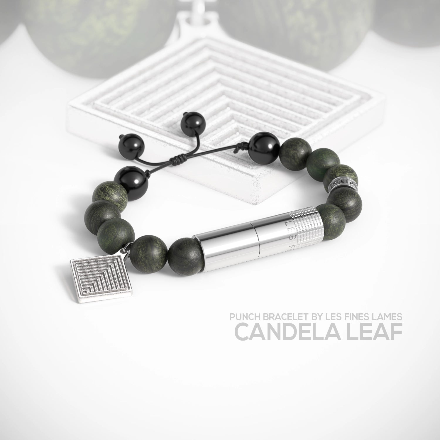 les-fines-lames-punch-bracelet-zigarrenbohrer-candela-leaf image 1