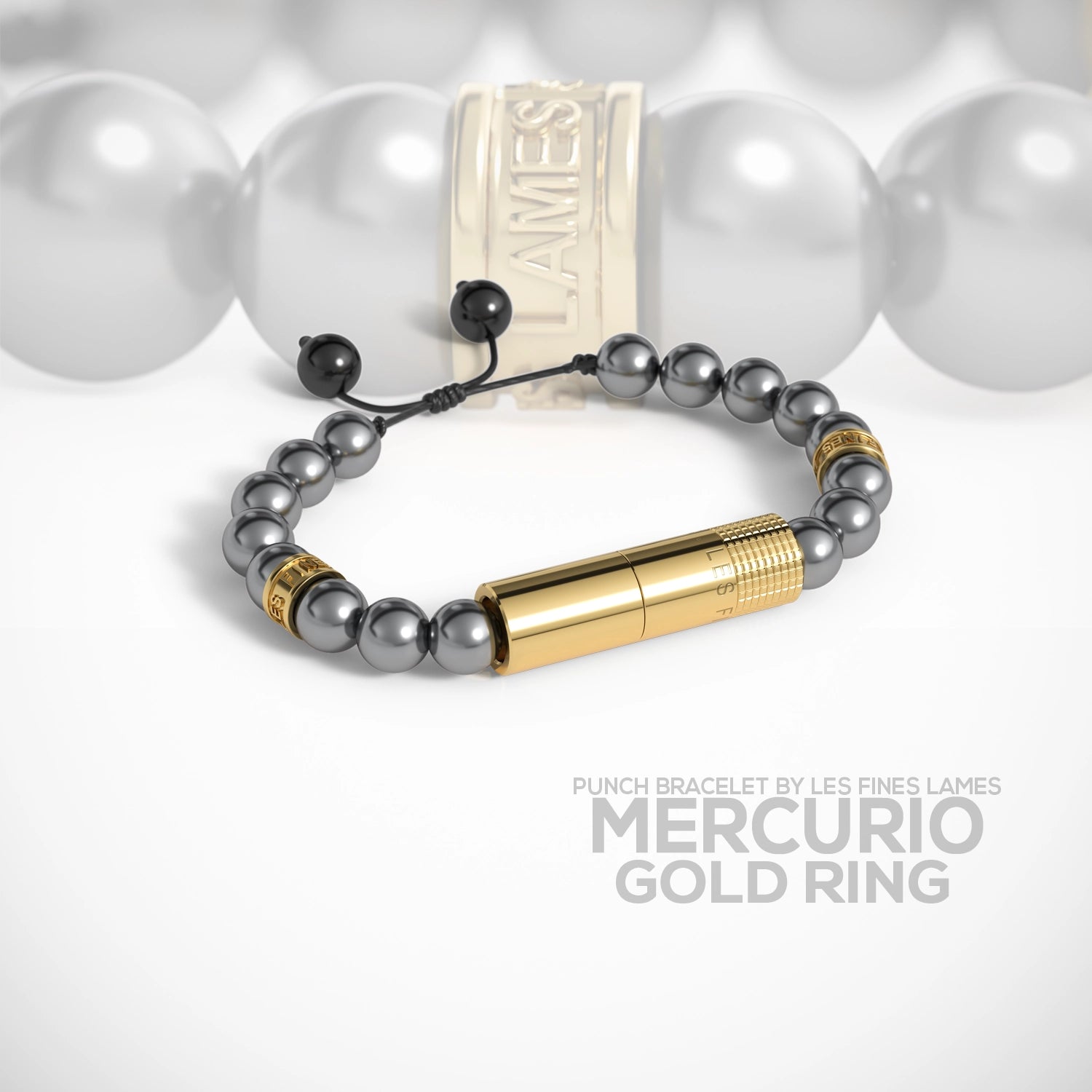 les-fines-lames-punch-bracelet-zigarrenlocher-mercurio-gold-ring image 1