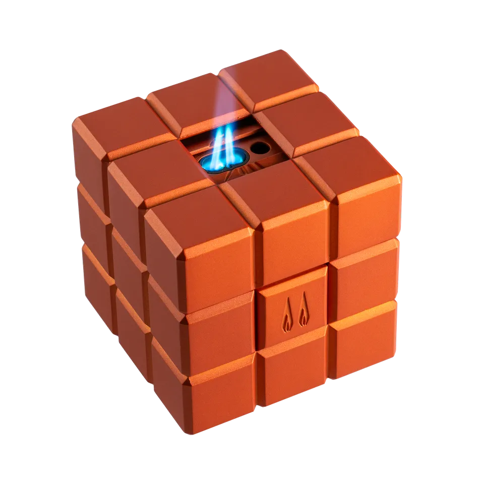 colibri-heritage-cube-tischfeuerzeug-schwarz-soft-jet image 1