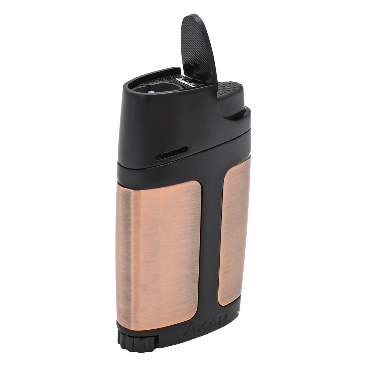xikar-elx-double-jet-zigarrenfeuerzeug-vintage-bronze-mit-punch image 5