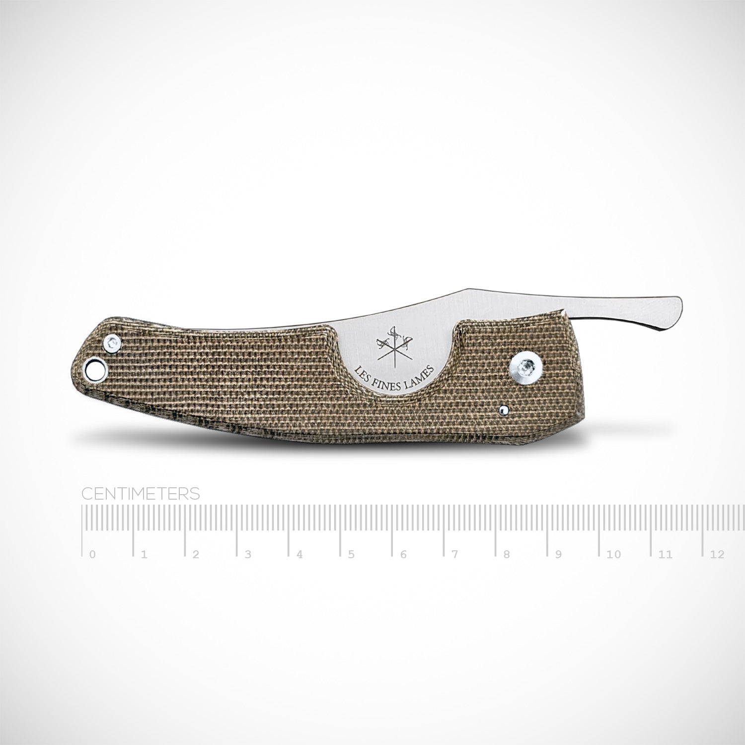 les-fines-lames-le-petit-zigarrenmesser-odg-micarta-gr-n-14c28n image 4